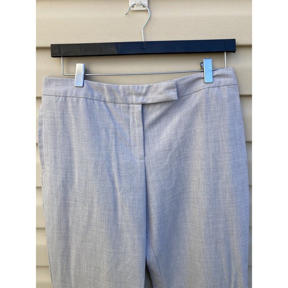 Issac Mizrahi forTarget Women Pants 8 Light Gray Mid Rise Bootcut Career Trouser - Picture 3 of 16